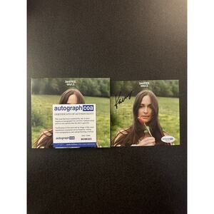 Kacey Musgraves Deeper Well SIGNED CD COA ACOA #SC98323